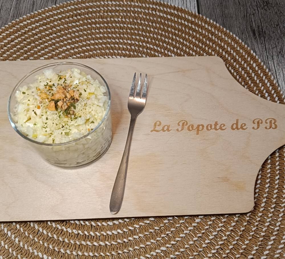 Salade de chou blanc à la pomme au Thermomix