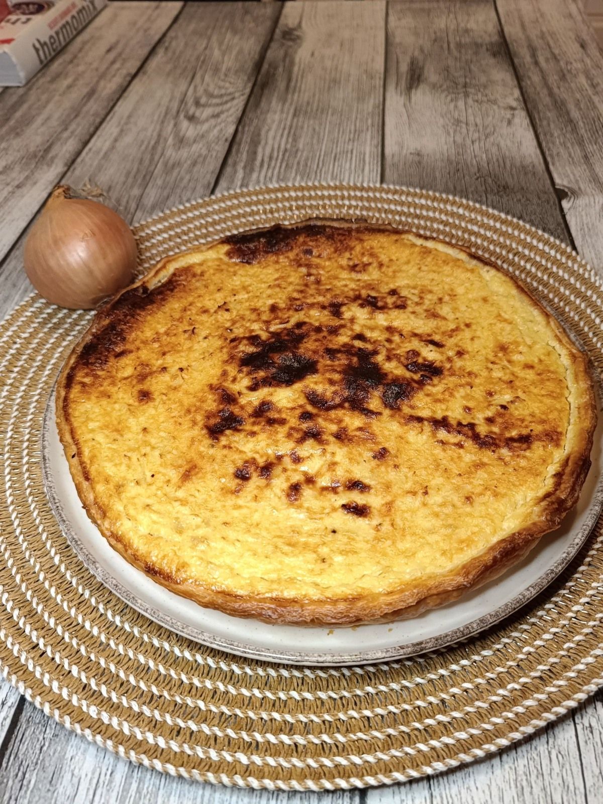 Tarte à l'oignon au Thermomix
