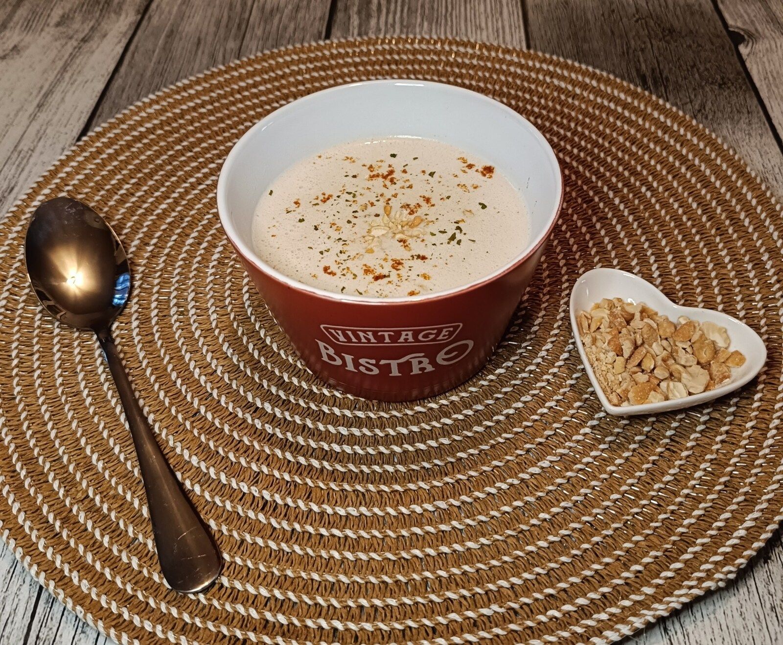 Velouté de poulet à la noix de cajou au Thermomix