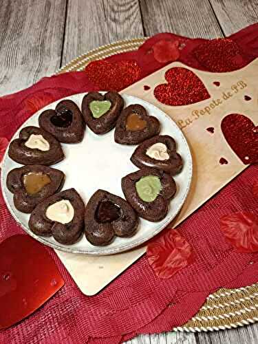 Cœurs gourmands au chocolat