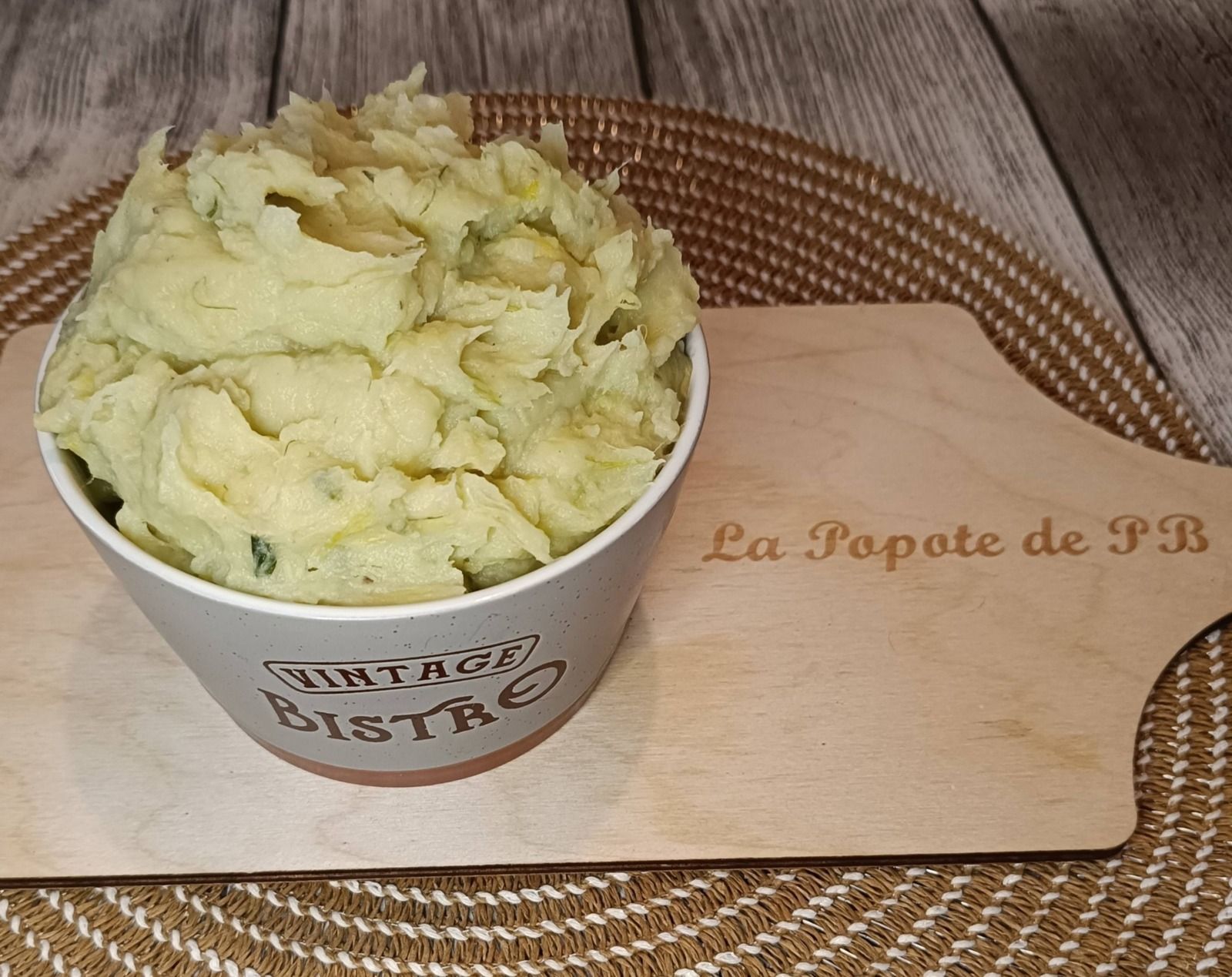 Écrasé de pommes de terre aux poireaux au Thermomix