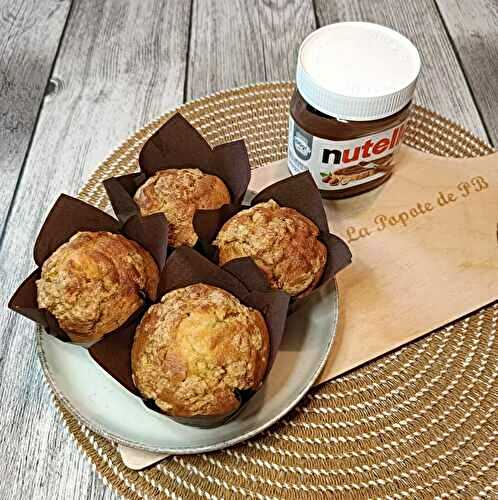 Muffins au Nutella façon crumble
