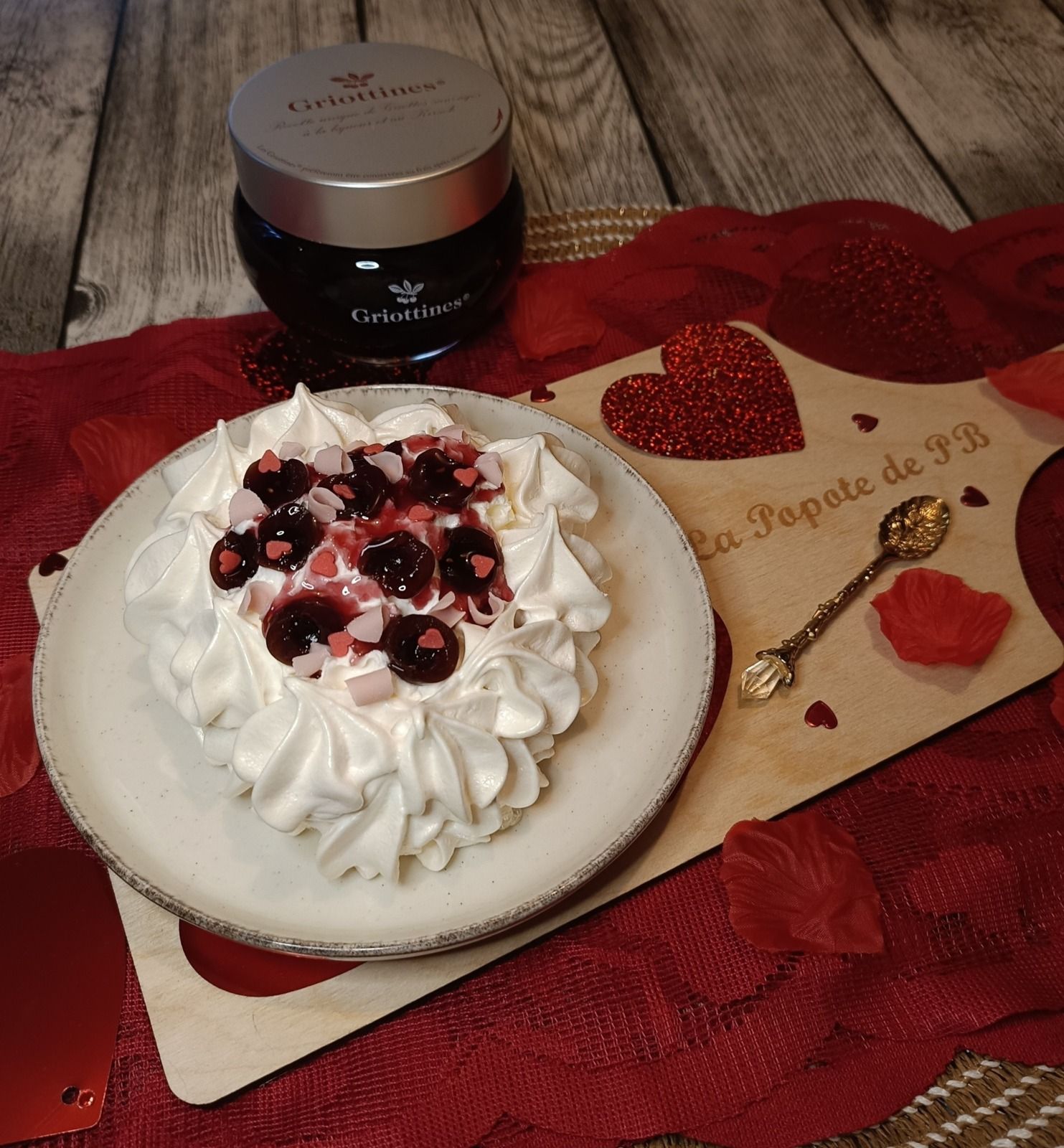 Pavlovas individuelles Griottines framboise