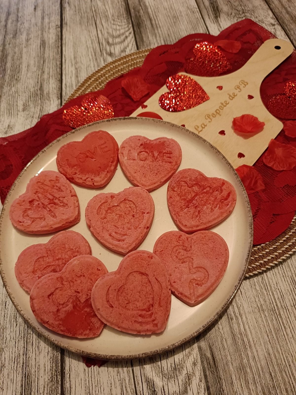 Sablés de la Saint-Valentin