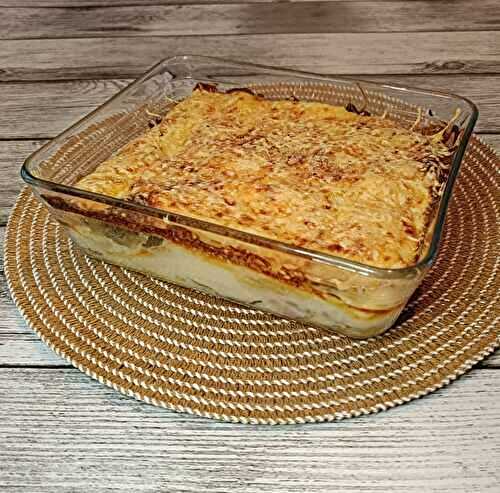 Lasagnes aux poireaux et thon