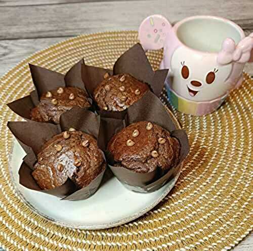 Muffins au yaourt tout choco