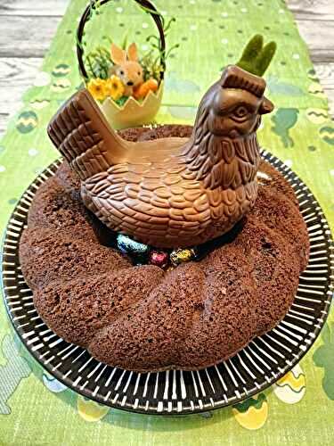 Nid de Pâques au chocolat