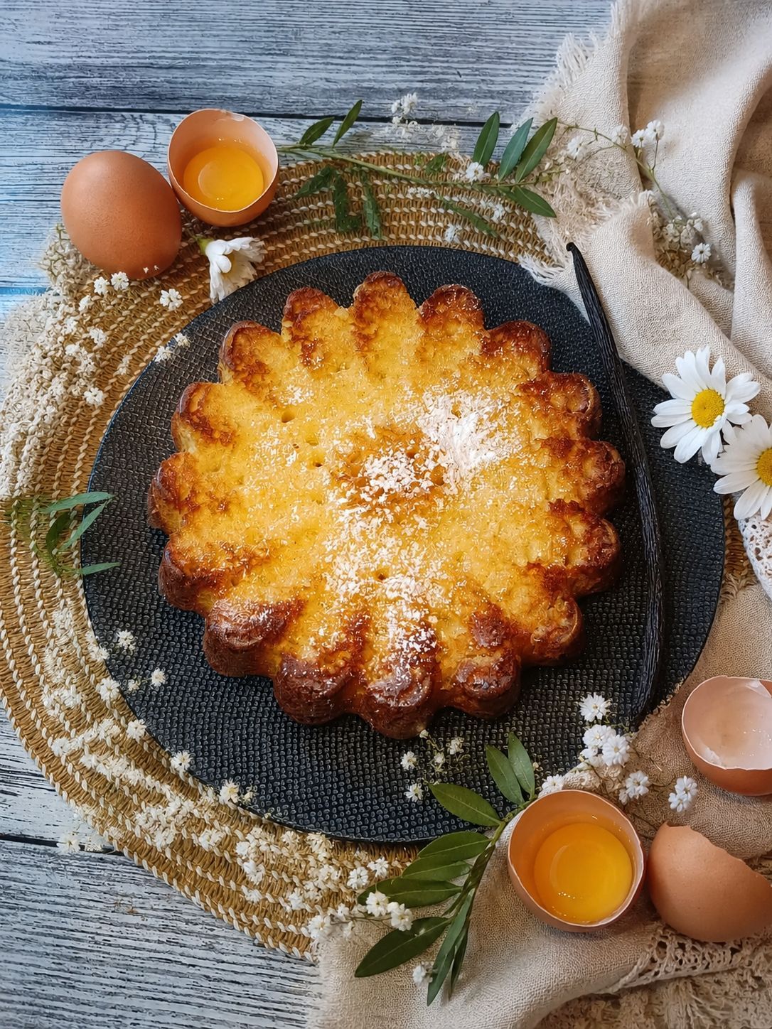 Gâteau aux jaunes d'oeufs