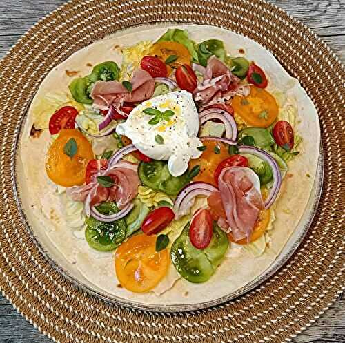 Piadina façon tarte