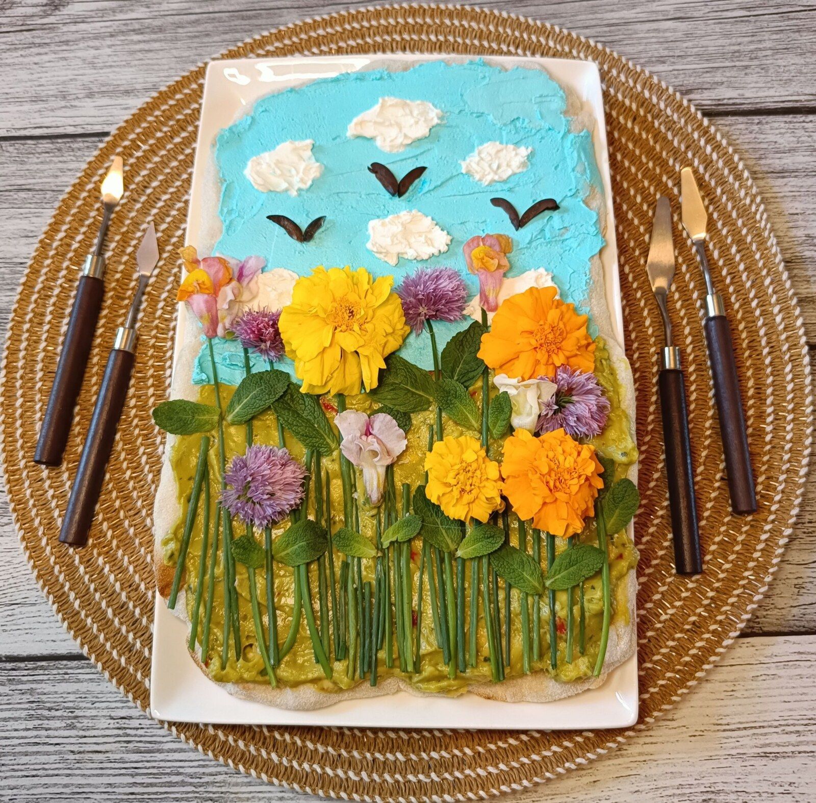 Tableau comestible - Foodista Challenge #133