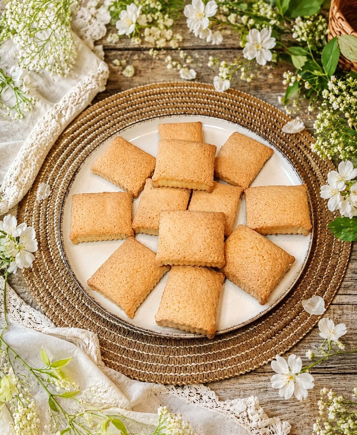 Carrés noix de coco