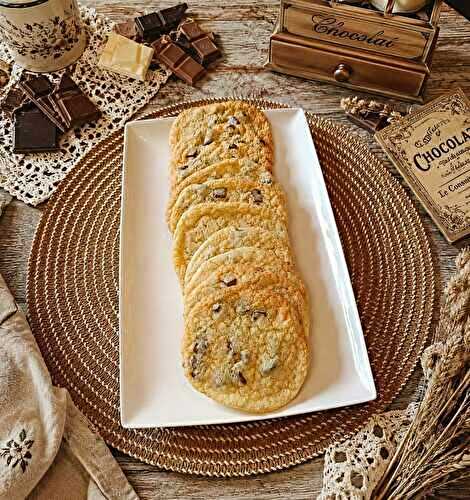 Cookies chunks aux 3 chocolats