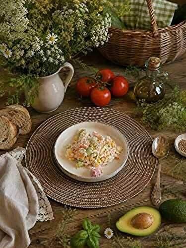 Salade de perles de blé océane