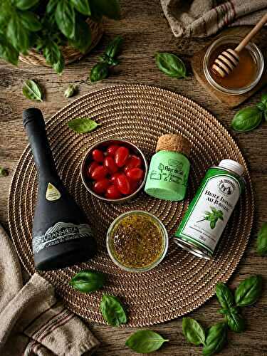 Vinaigrette miel basilic - Bataille Food #150