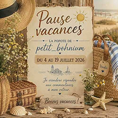 Pause vacances