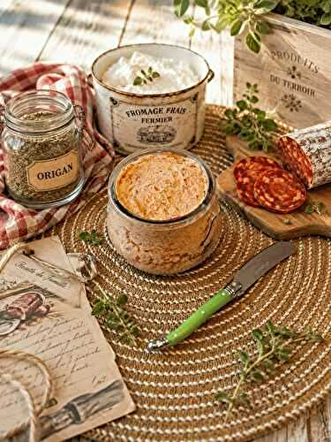 Rillettes de chorizo au fromage frais