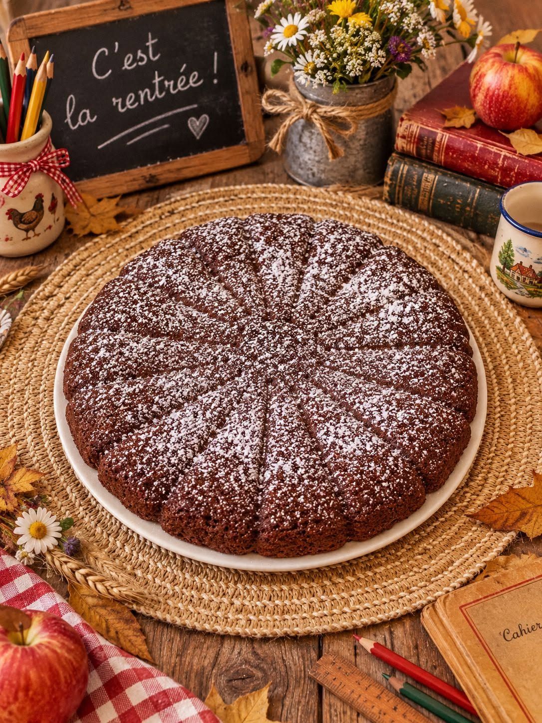 Gâteau au chocolat facile et fondant