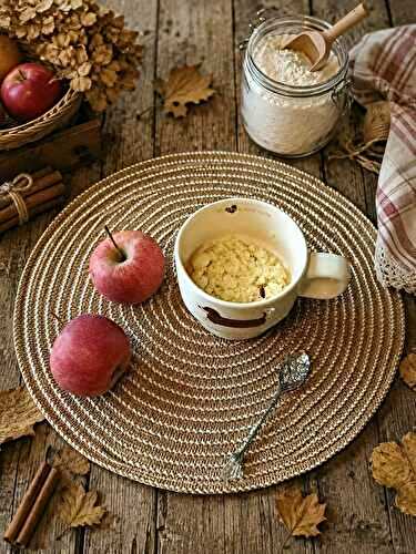 Mug crumble aux pommes - Bataille Food #152