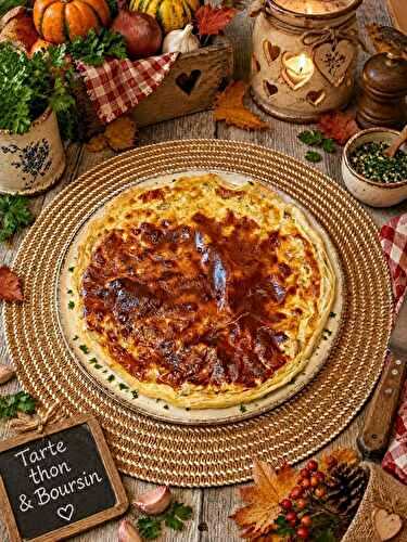 Tarte thon et Boursin