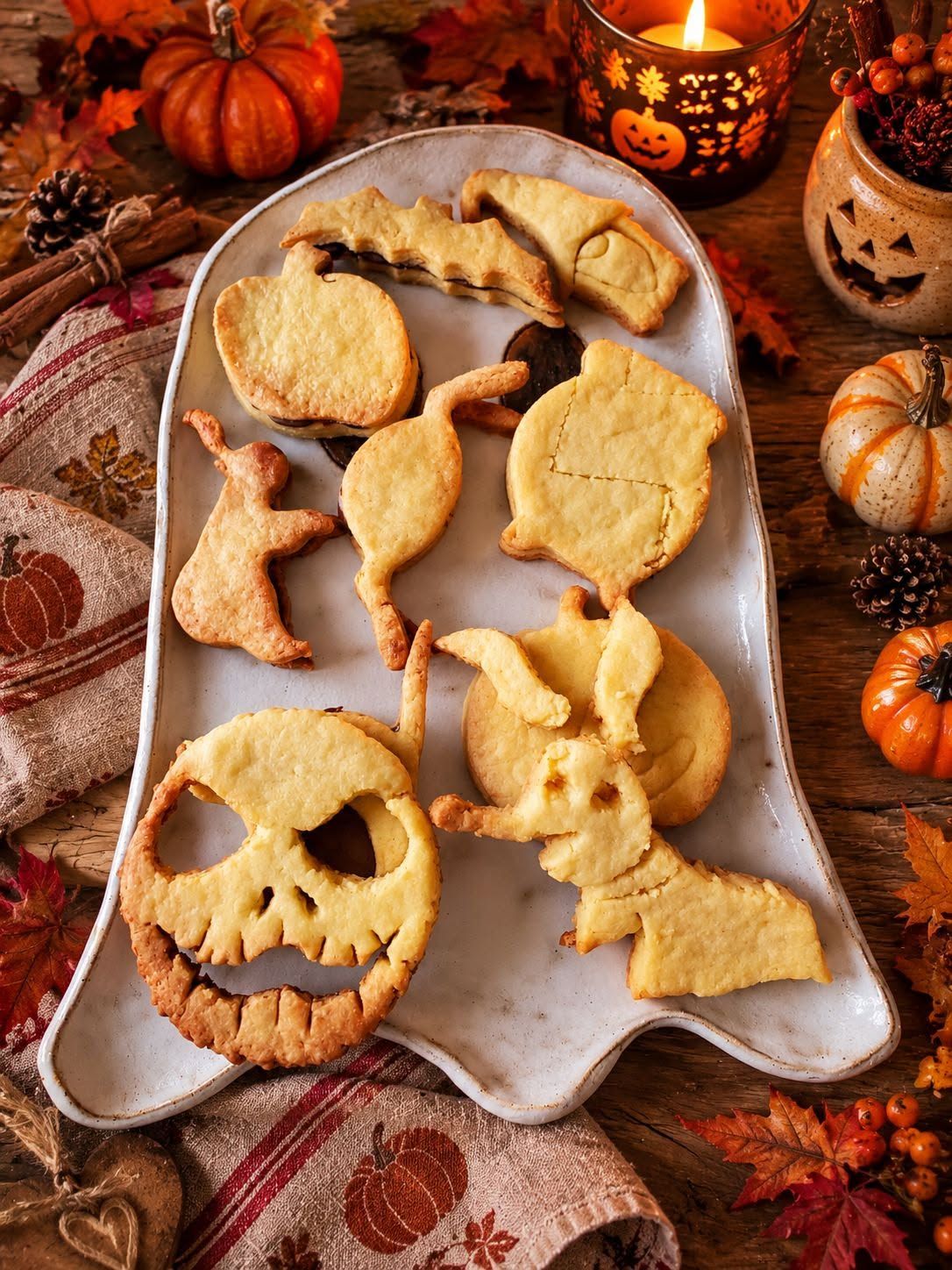 Sablés d'Halloween