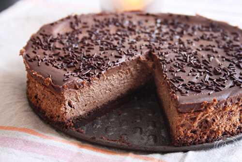 Cheesecake au chocolat / Nutella