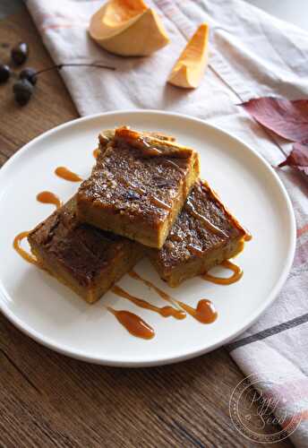 Gâteau fondant d’automne : courge, amande/noisette, cannelle (sans beurre)