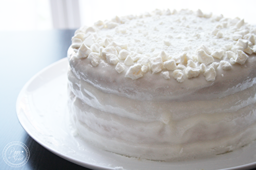 Layer cake à la confiture