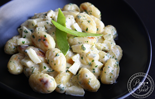 Les gnocchis à la pomme verte