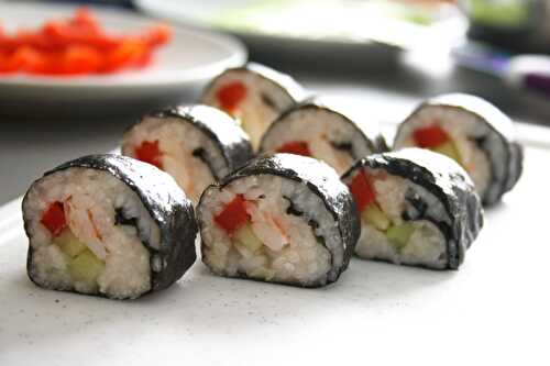 Recette des Maki sushi