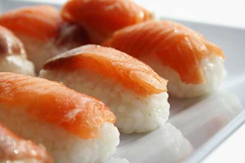 Recette des Nigiri sushi