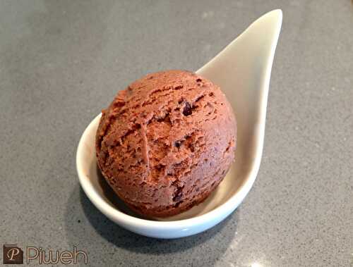 Crème Glacée au Chocolat et pépites