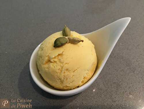 Crème Glacée Safran et Cardamome