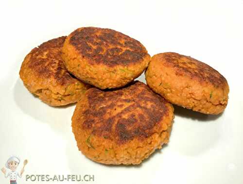 Galettes de Semoule et Lentilles provençales