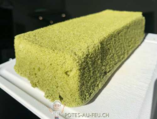 Gâteau Castella au Matcha (Matcha Kasutera)