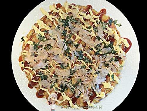 Okonomiyaki - Omelette japonaise - Potes-au-Feu.ch
