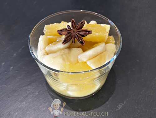 Salade de Bananes et Oranges à l'Anis