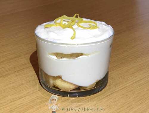 Tiramisù au citron