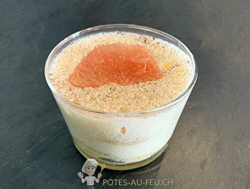 Tiramisù au Pamplemousse et Romarin