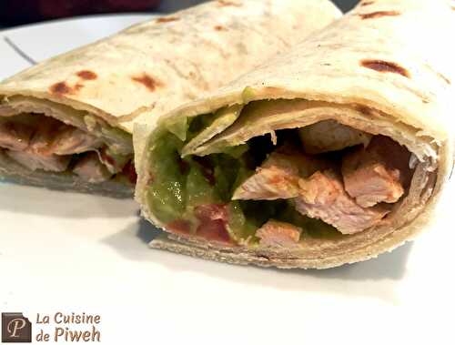 Wraps de Poulet à la mexicaine