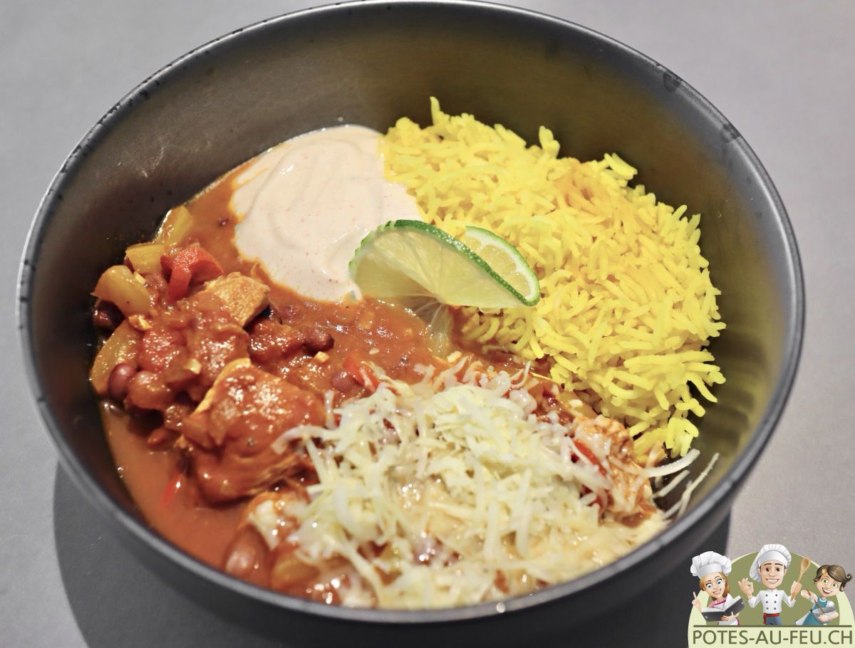 Chili mexicain de poulet