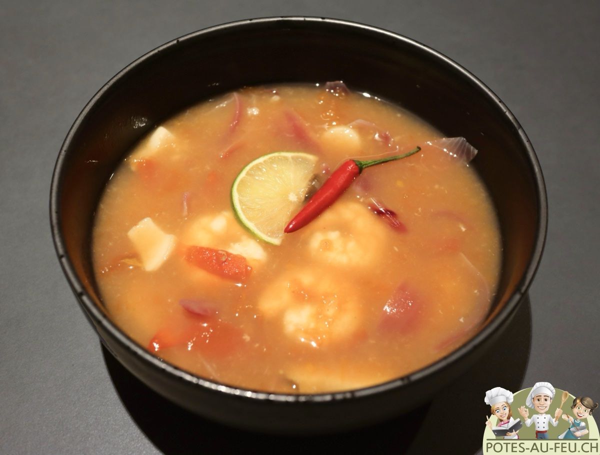 Soupe Tom Yum (thaï)