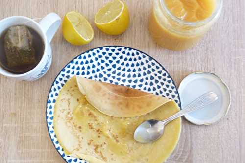 Crêpes IG bas à l’orange