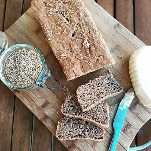 Pain de mie à l’épeautre et au sésame