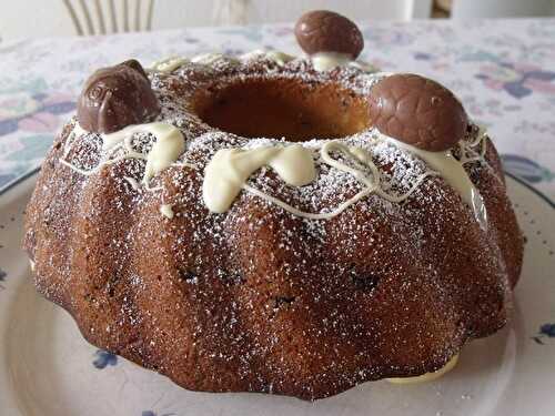 Kouglof au chocolat blanc