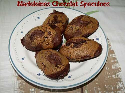 Madeleines Chocolat et Speculoos - Pour vos palais !