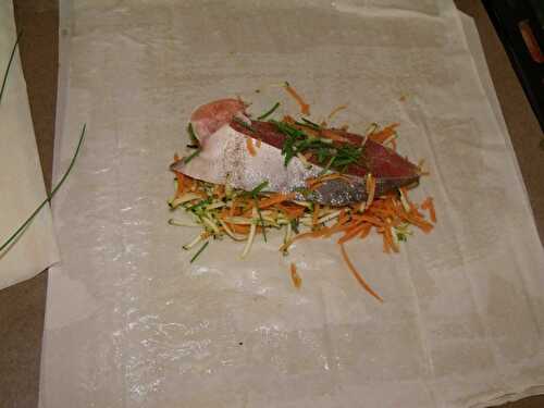Papillotes de saumon