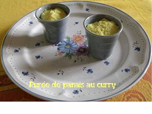 Purée de panais au curry