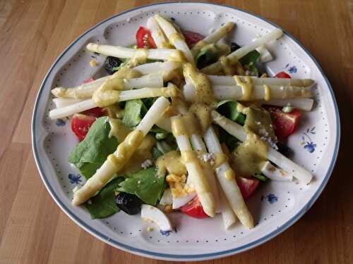 Salade d'asperges - Pour vos palais !