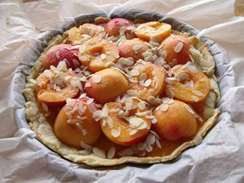 Tarte aux abricots