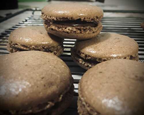 Macarons au chocolat